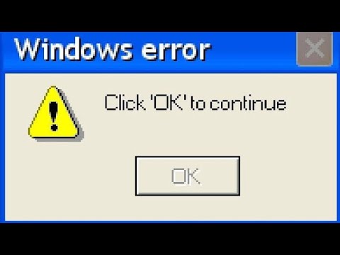 Windows error - YouTube