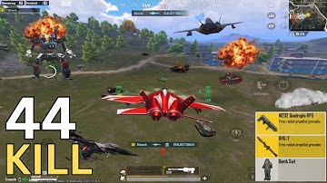 🤯 Fighter Jet + M202 Deadly Combo 💥 Jet Destroy Tank, Jet, Robot 🔥|| PUBG MOBILE PAYLOAD 3.0 ||