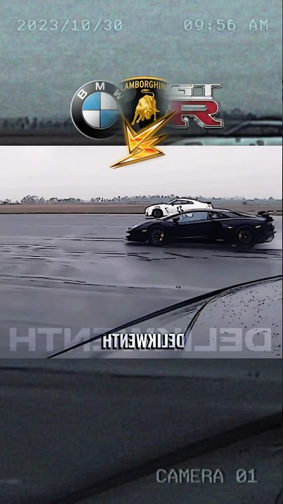 💀M5 CS vs SVJ😈 vs Nissan GTR🔥#bmw #lamborghini #nissangtr #race  #carwow