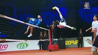 Sepak Takraw Istaf Superseries Finals 2013/14 Mens Final [Thailand - Malaysia] Set3 Resimi