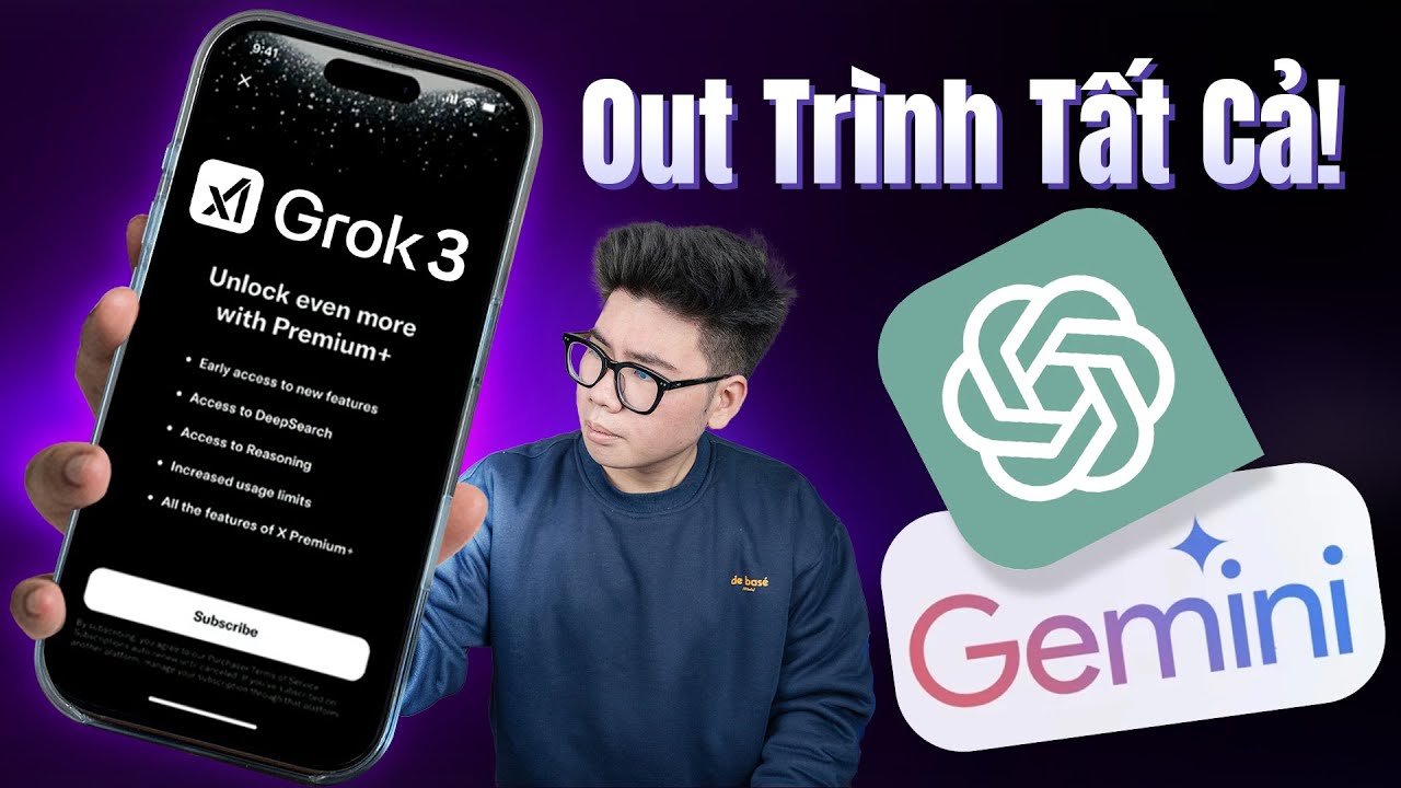 Ông vua AI Grok 3: Thông minh NHẤT những cũng NGUY HIỂM NHẤT!