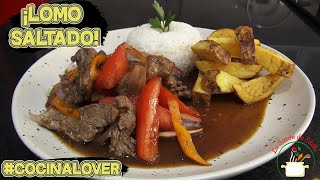 ¡Lomo saltado! (COMIDA PERUANA) | La Sazón de Edith