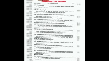 "Short Questions" About Linguistics 🤞🤞 #assignments #linguistic #education #grammarcourse