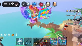 Dapat 2 Ikan Secret Rainbow Comet Shark 15M Tanpa Boost X8 Fish It Roblox