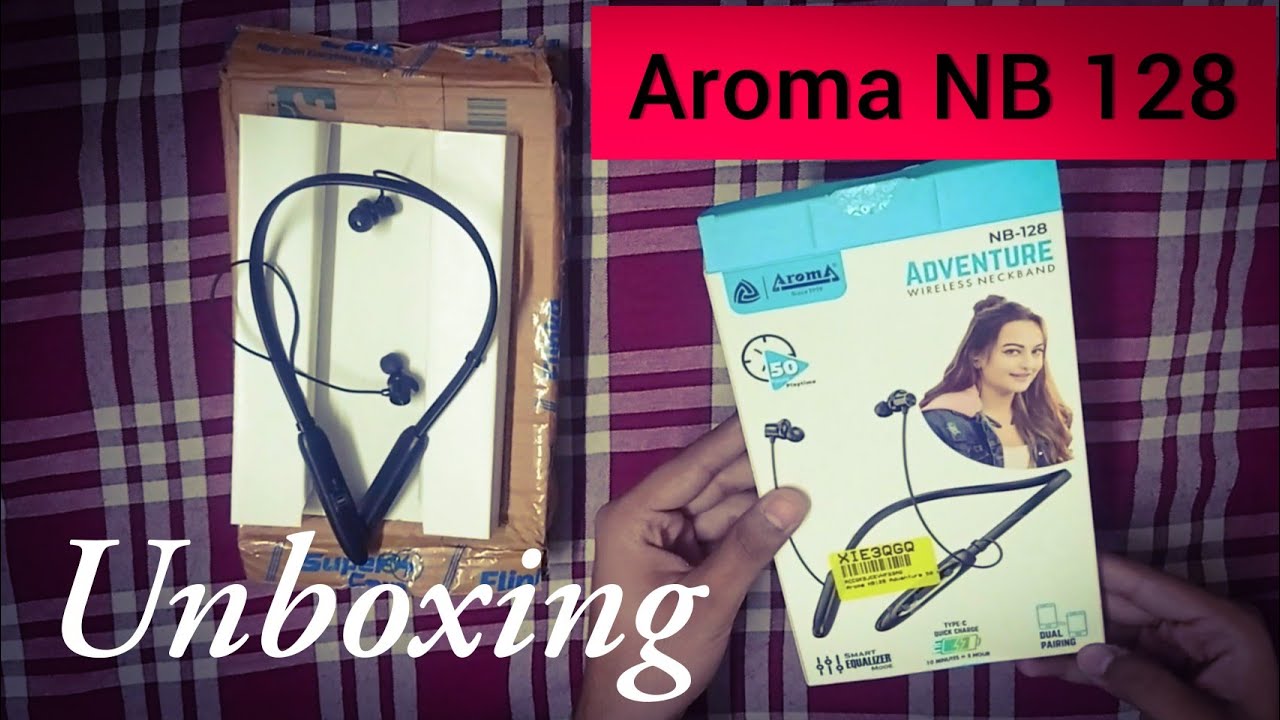Aroma NB128 unboxing Aroma neckband price,features. YouTube