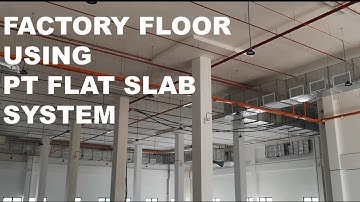 Post-Tensioned Bonded System for Factory Ground Slab & Level 1 #pt  #posttension #engineering