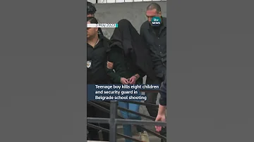 Teenage Boy Kills Eight Children And Security Guard In Belgrade School Shooting Itvnews 