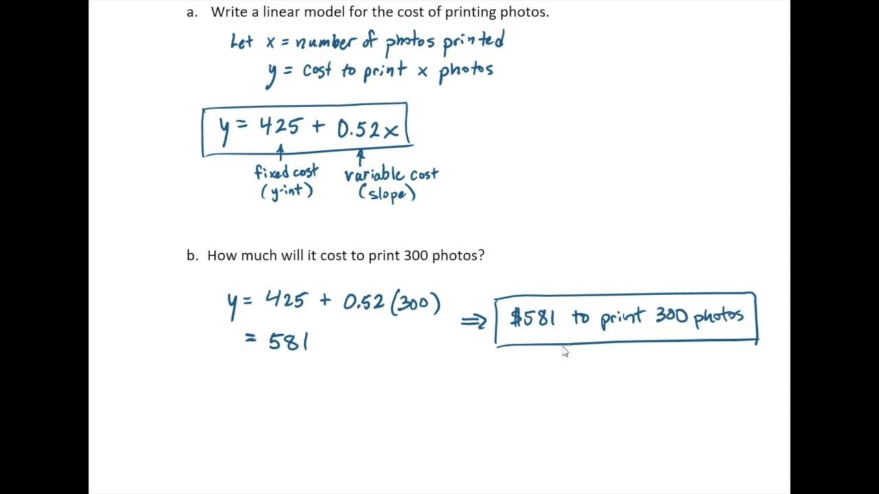 Applications of Linear Models - YouTube