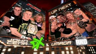 Dx U0026 John Cena Vs Rated Rko U0026 Umaga  Raw 181206 12