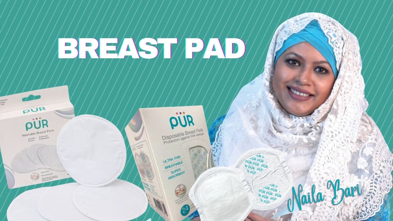 Pur Washable Breast Pads - 4pcs - 9833 : Pur