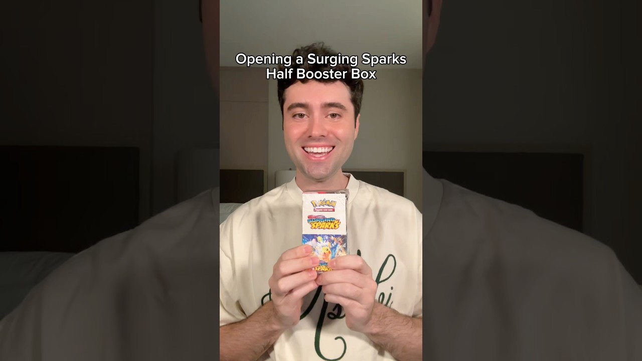 Opening a Surging Sparks Half Booster Box 