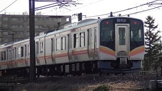 2017.3.4ﾀﾞｲﾔ改正により石打から直通復活！E129系に変更B18編成　433M