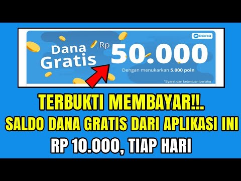 terbukti membayar! aplikasi penghasil saldo dana secara