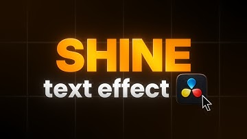 Maak VIRALE Shine-texteffecten in Davinci Resolve!