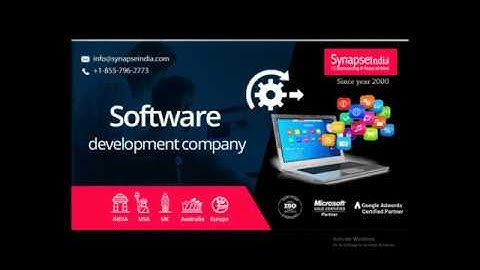 Software Development Company - SynapseIndia
