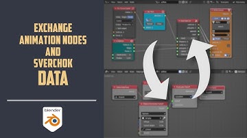 Exchange data between Animation Nodes and Sverchok [BLENDER 2.8+]