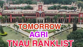Tnau 2021 How To Download Tnau Rank List 2021  Link  Agriculture Rank List Released 2021 Tomorrow