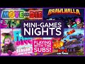 MINI GAMES NIGHT | Playing ROCKET LEAGUE, FALL GUYS & many other games with SUBSCRIBERS | GIVEAWAY