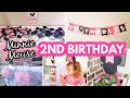 Minnie Mouse 2nd Birthday Vlog | Elliana Turns TWO! | Jessica Elle