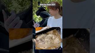 How To Clean Oil???