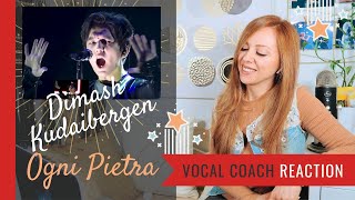 Dimash Ogni Pietra Reaction - Italian Vocal Coach Dimash Ogni Pietra Reaction - Italian Vocal Coach
