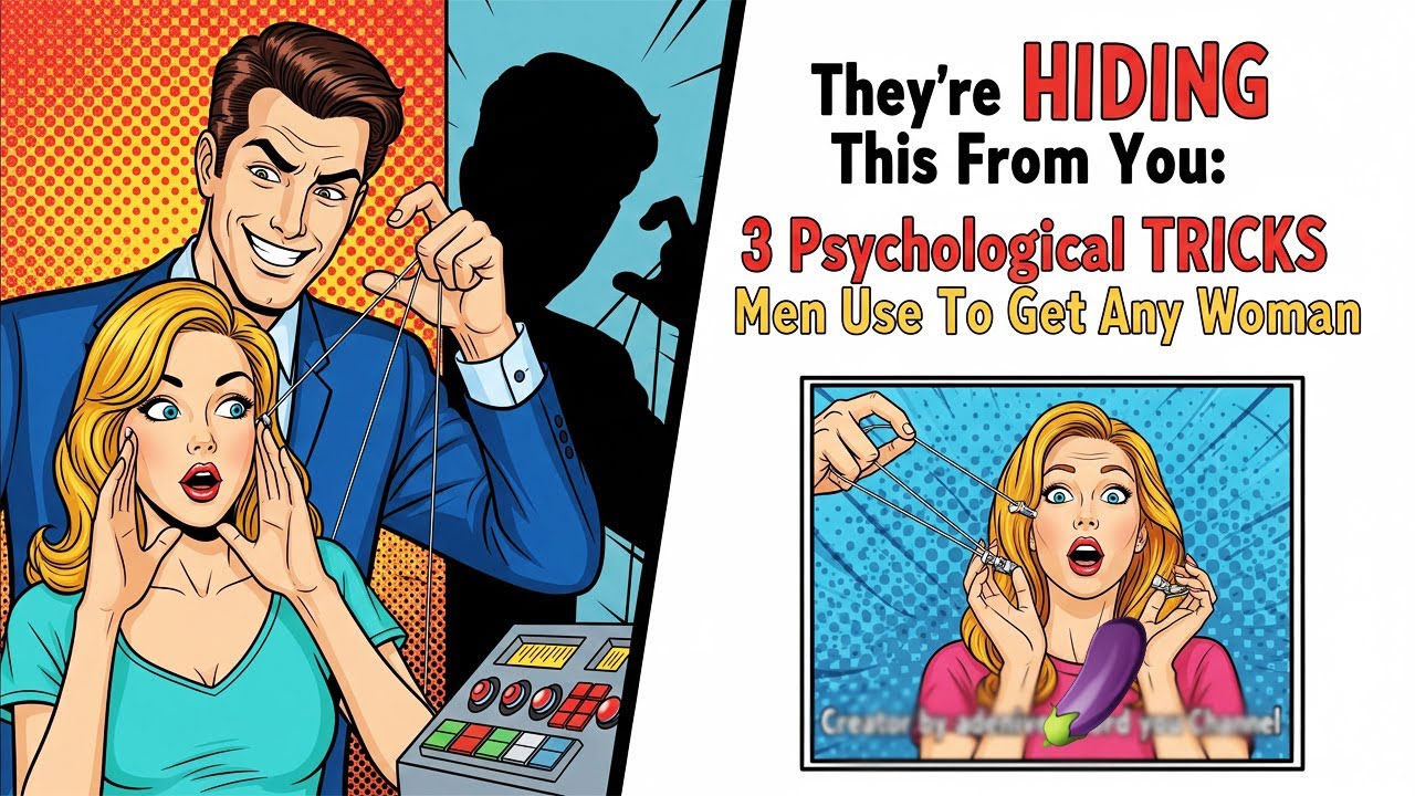 They're HIDING This From You 3 Psychological TRICKS Men Use To Get Any