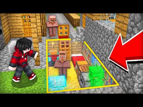 ถ้าเกิด!! มีชาวบ้าน แอบใช้ชีวิตในบ้านของผม $1,000,000 เหรียญ จะรอดไหม - (Minecraft คนรวยคนจน)