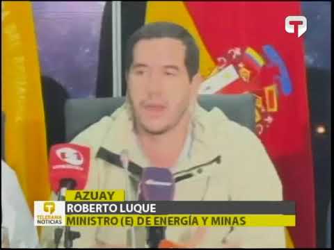 Presidente Noboa y ministro (E) de energía recorrieron Mazar