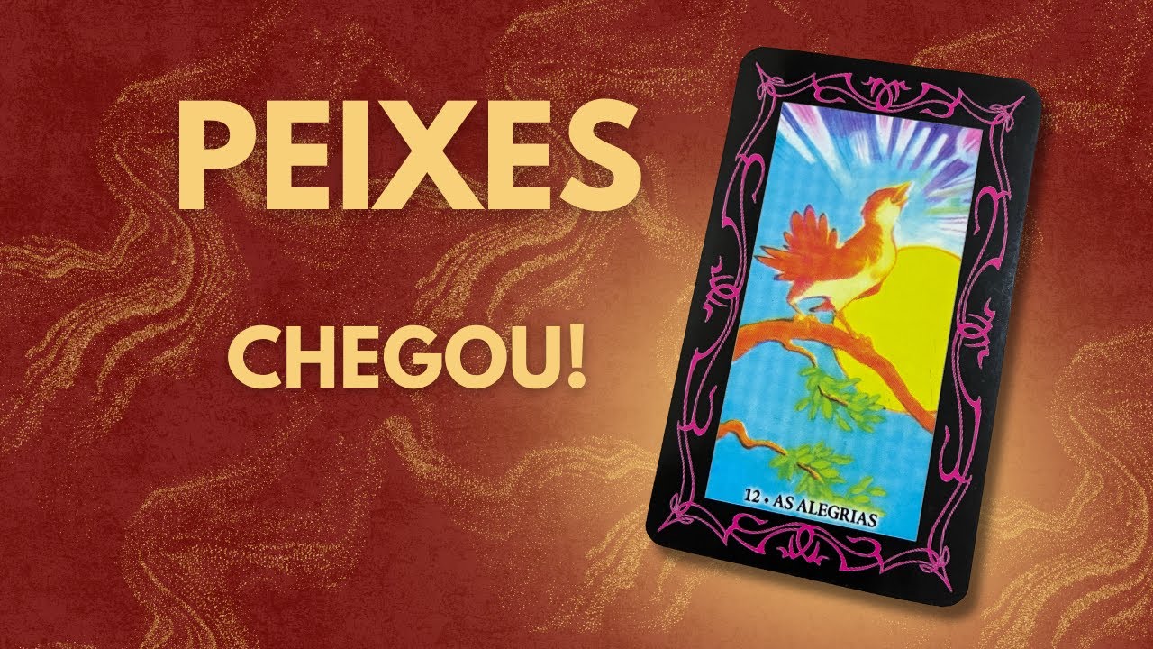 ♓ Peixes ⭐ Uma Entrega Muito Especial Chega Agora