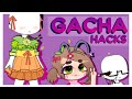8 Unpopular Gacha Club Hacks #3 ✨II Cute Grass dress, flower antenna cute custom glasses, II