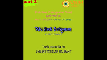 KKIT-45119 Praktikum pemrograman Visual : Mengintegrasi Class, Properties, fields, dan methods