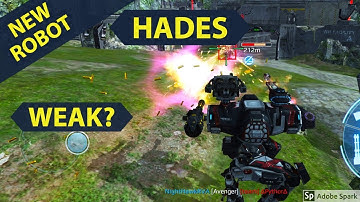Hades Weak? - War Robots Test Server Gameplay