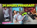 I am pregnant for 24 hours challenge part2  epic family reaction  jeet thakur pranks