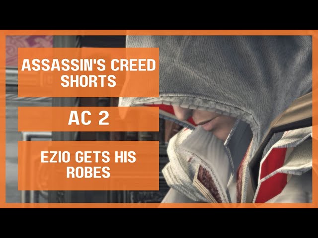 After 13 years, we finally have the E3 version of Ezio's robes in Assassin's  Creed II. With the iconic leather glove and a single leather spaulder, just  like in the E3 2009