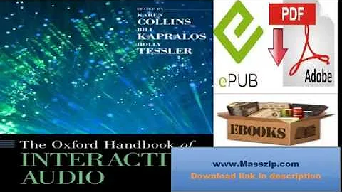 The Oxford Handbook of Interactive Audio PDF