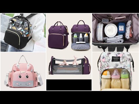 أشكال حقائب البيبيهات 2021 شنط الظهر العملية للأمهات حقائب الأطفال 2021