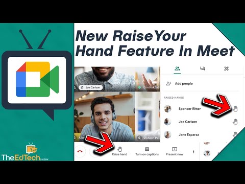 Video How To Use The Google Meet Raise Your Hand Feature - youtube