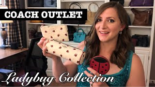 REVEAL* Coach Outlet Ladybug Collection! Accessories and Tote - YouTube