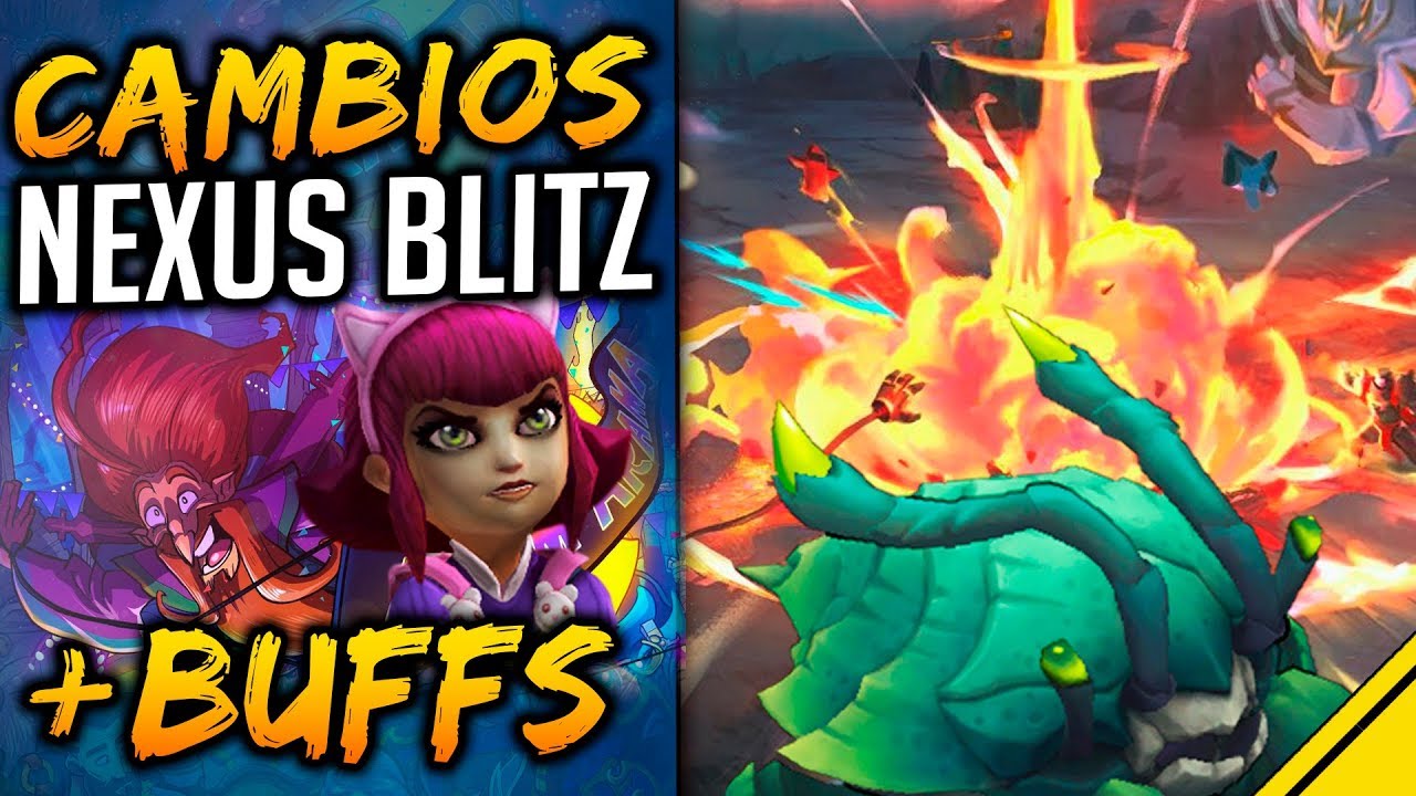 league of legends champions CAMBIOS EN NEXUS BLITZ, BUFFS Y EVENTO con CAJAS GRATIS | Noticias LoL