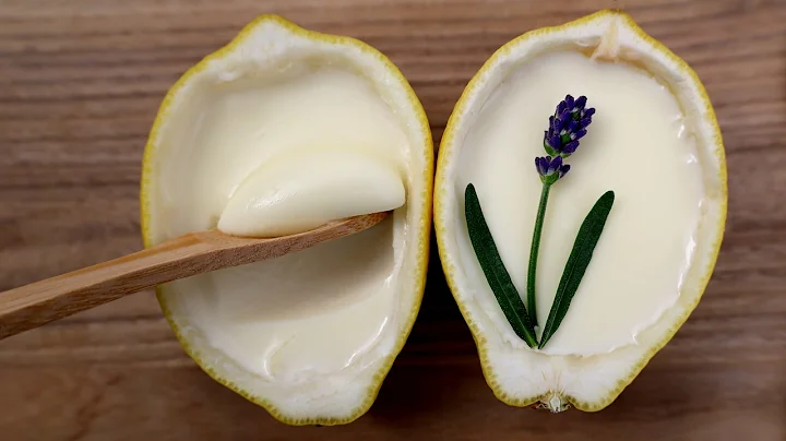 Lemon Posset 🍋 - Only 3 ingredients - Fresh and Easy Lemon Dessert