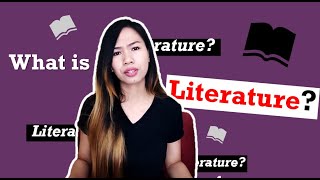 Literature DEFINED (NOT your common definition of Literature)