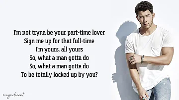Jonas Brothers - What A Man Gotta Do (Lyrics)