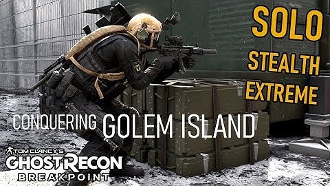 Ghost Recon Breakpoint | Golem Island: Camp Salamander - Solo Stealth [No commentary]