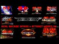 Tekken real arcade cinematic intros  attract modes 4k 60fps