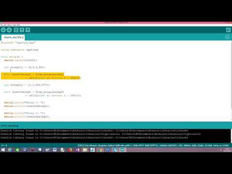 ESP32 cpplinq: The All operator