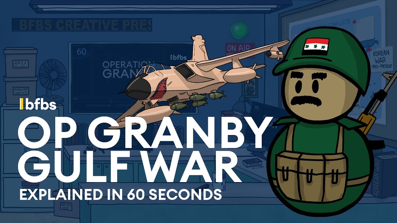 The UK's First Gulf War Explained in 60 Seconds | BFBS - YouTube