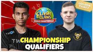 WORLD CHAMPIONSHIP | TWOB vs ET | LAST CHANCE to get GOLDEN TICKET | Clash of Clans
