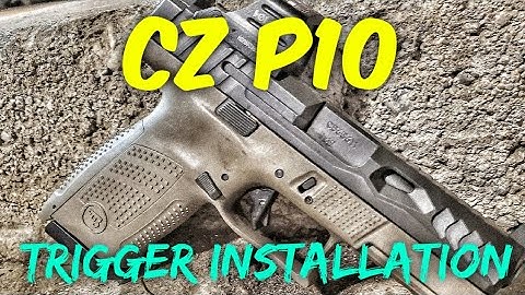 CZ P10 Trigger Installation and Striker Installation, Overwatch Trigger