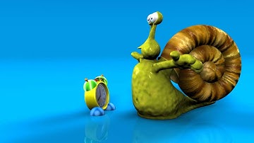 3D Snail Intro Animation