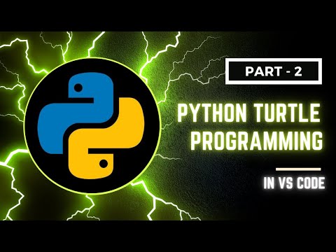 Part 2: Python Turtle Second Project- Rectangle in #vscode | #pythontutorial  #python